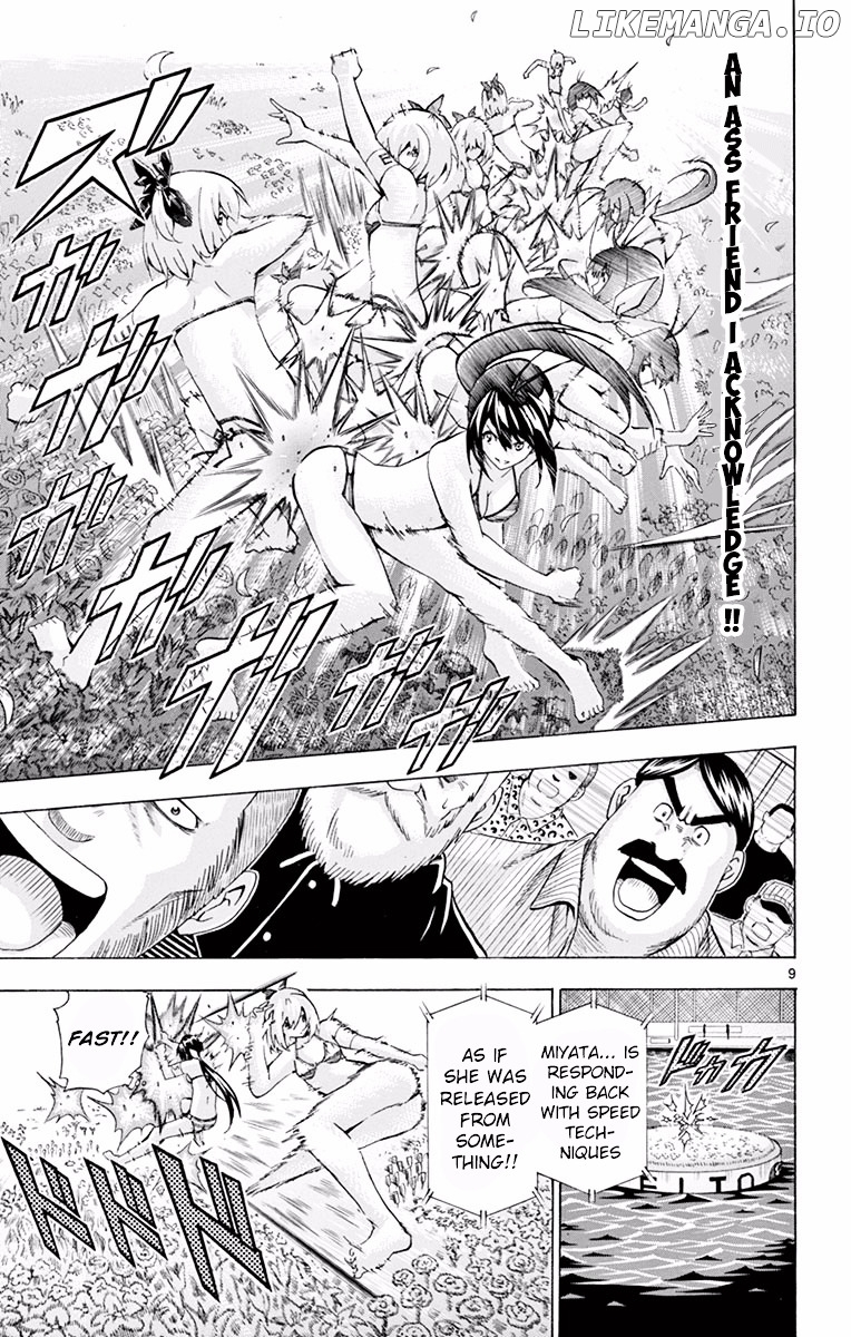 Keijo!!!!!!!! chapter 125 - page 9