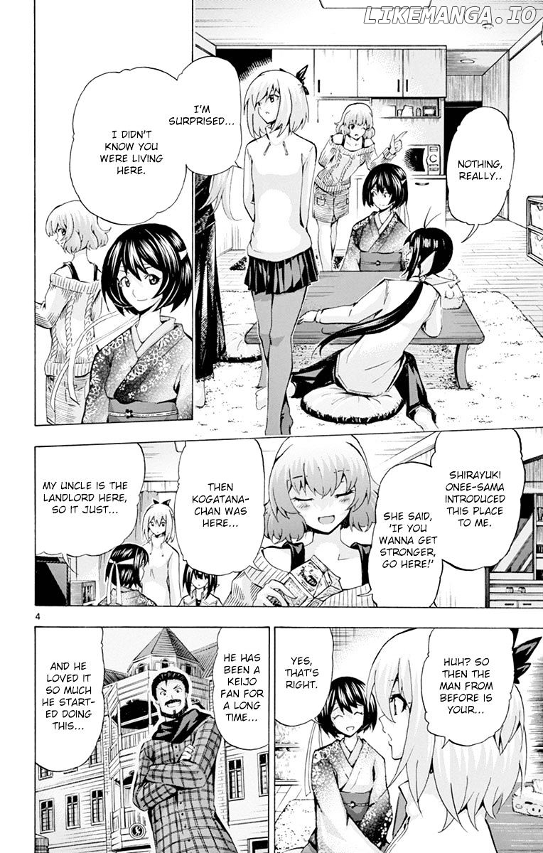 Keijo!!!!!!!! chapter 128 - page 4