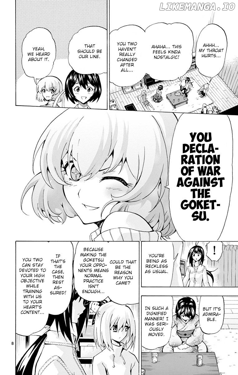 Keijo!!!!!!!! chapter 128 - page 8