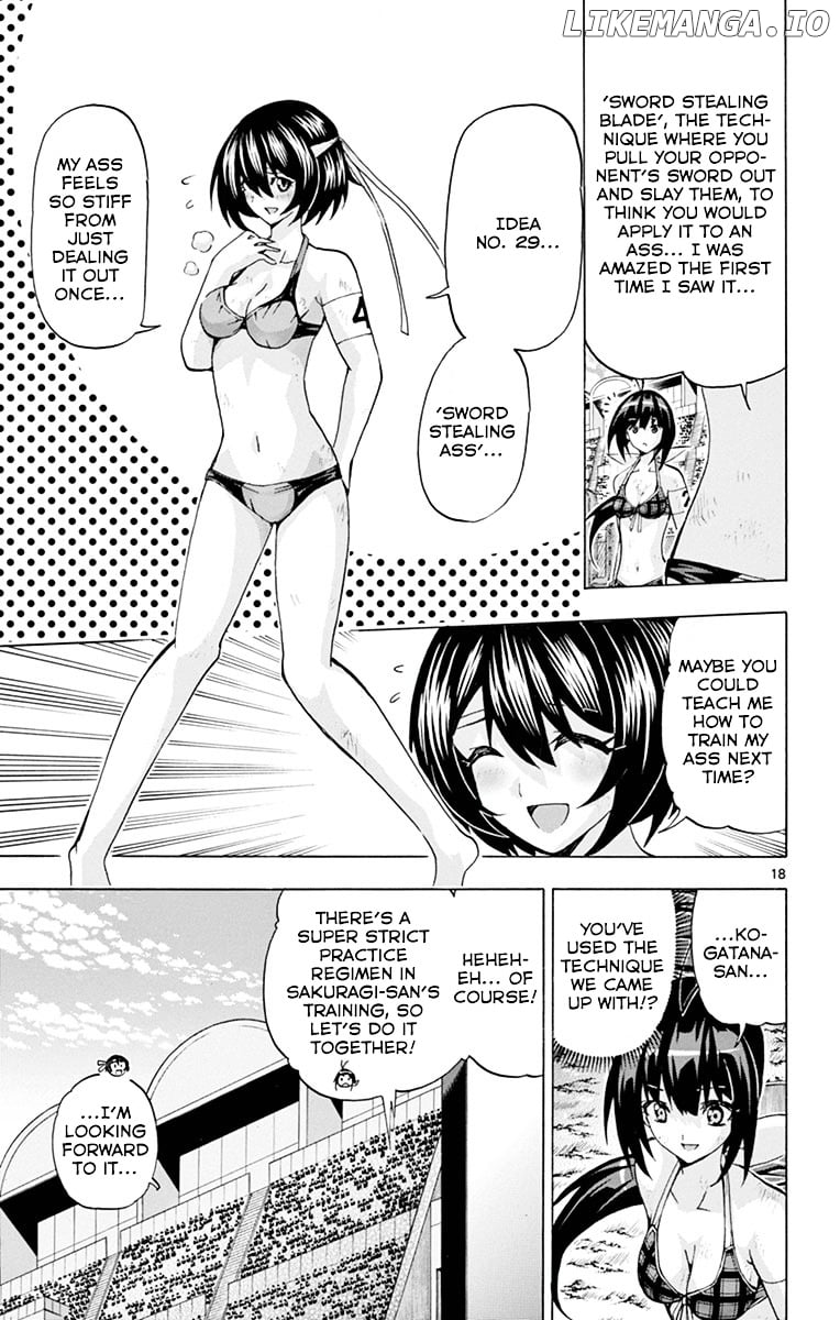 Keijo!!!!!!!! chapter 135 - page 19