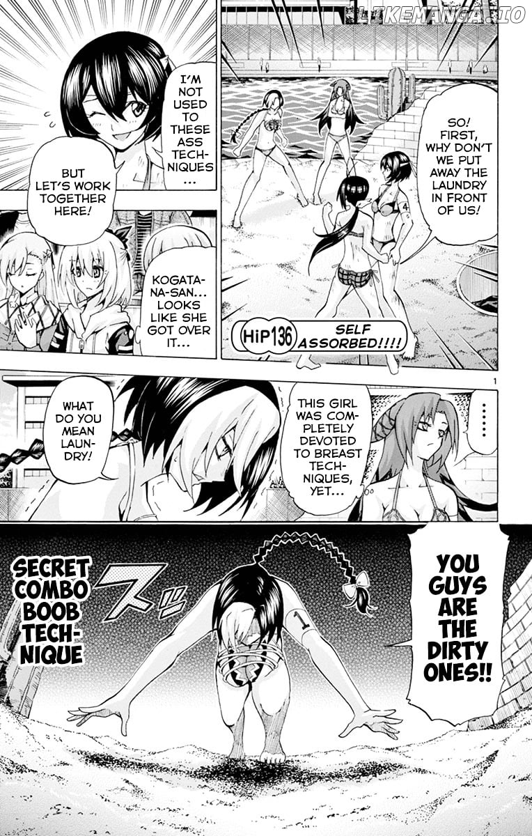 Keijo!!!!!!!! chapter 136 - page 1