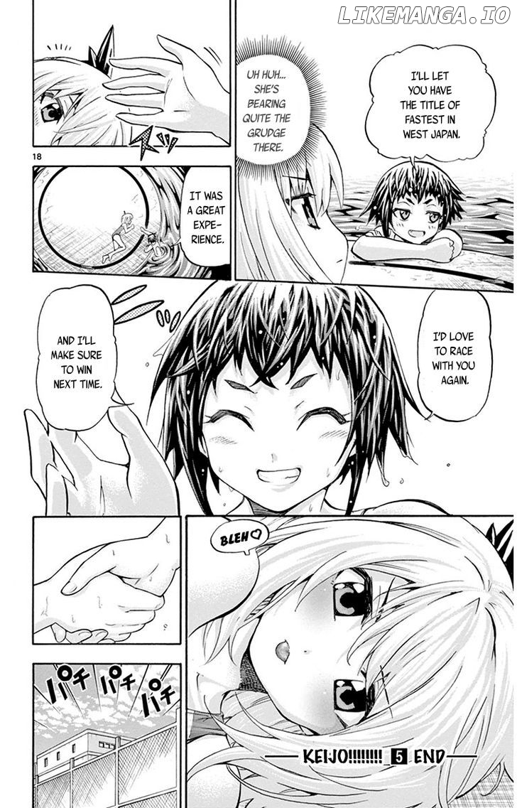 Keijo!!!!!!!! chapter 47 - page 17