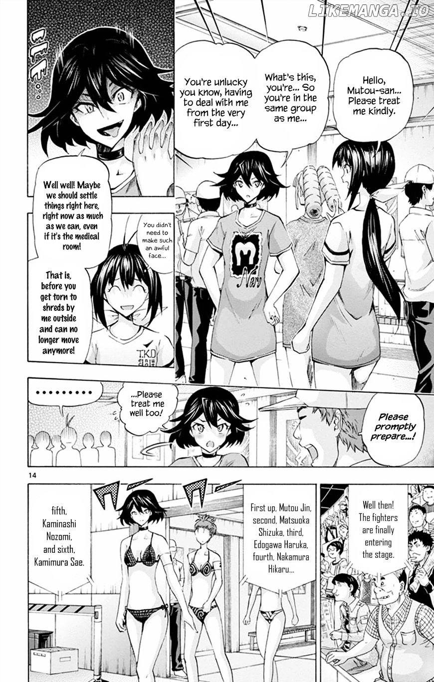 Keijo!!!!!!!! chapter 98 - page 17