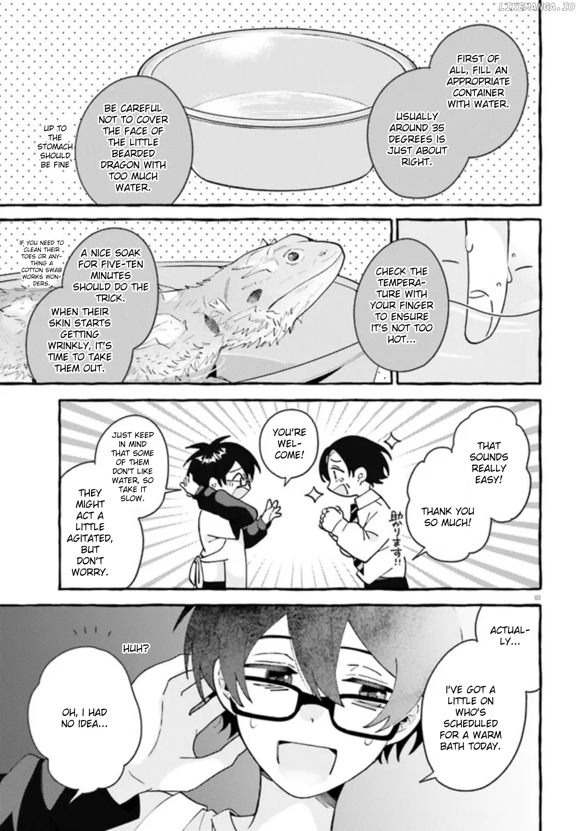 Kimi wa Kawaii Reptile chapter 3 - page 3