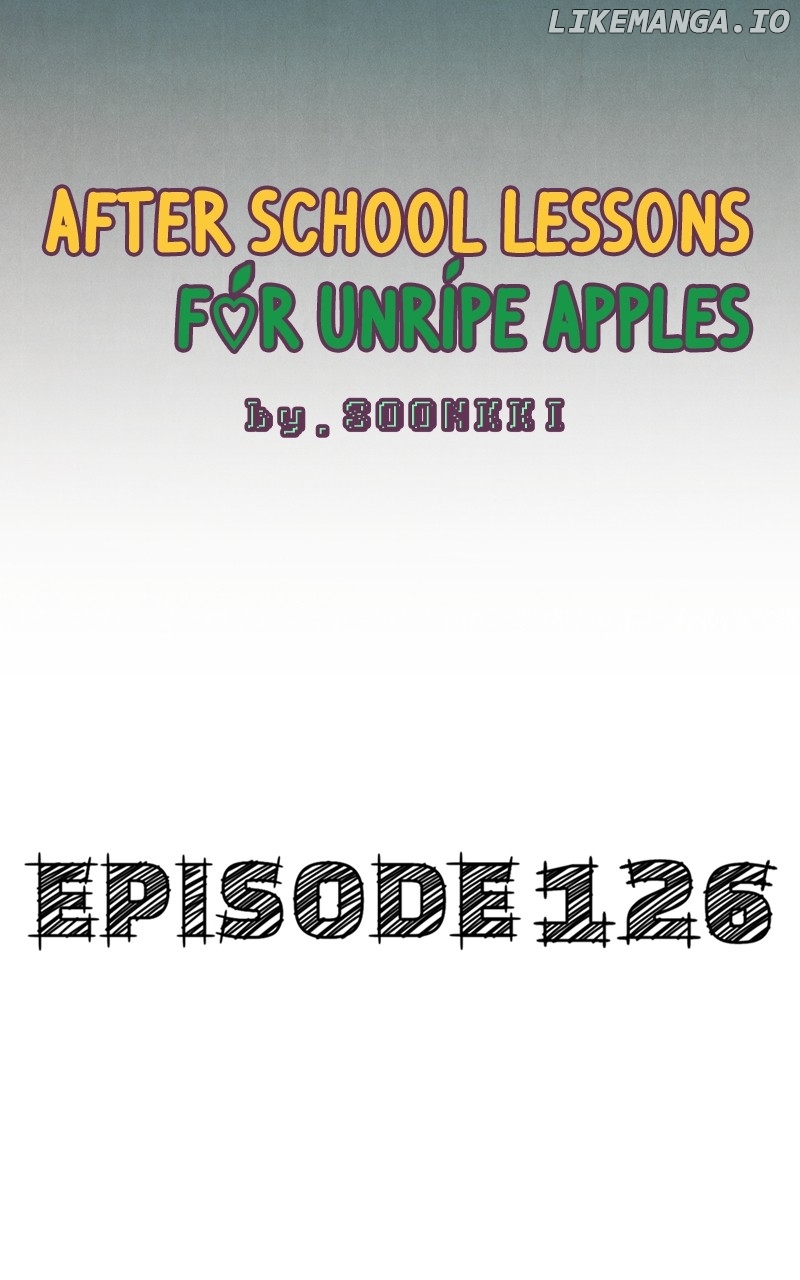 After School Lessons for Unripe Apples Chapter 128 - page 14