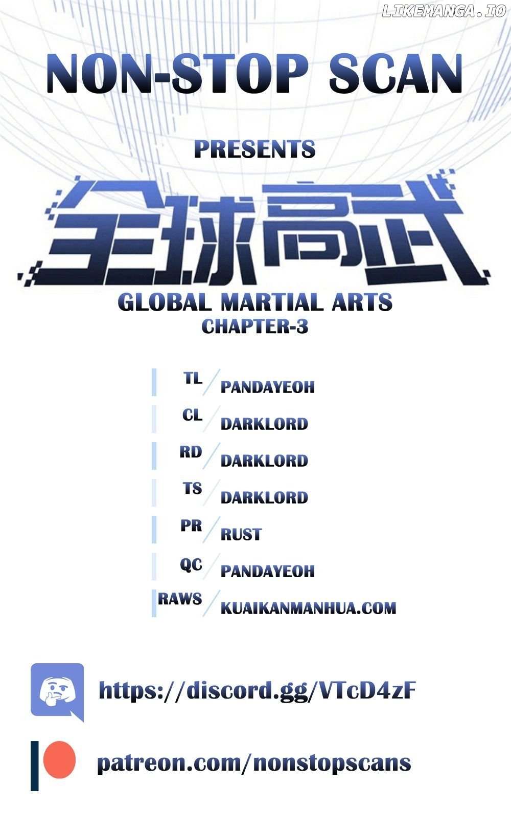 Global Martial Arts chapter 3 - page 1