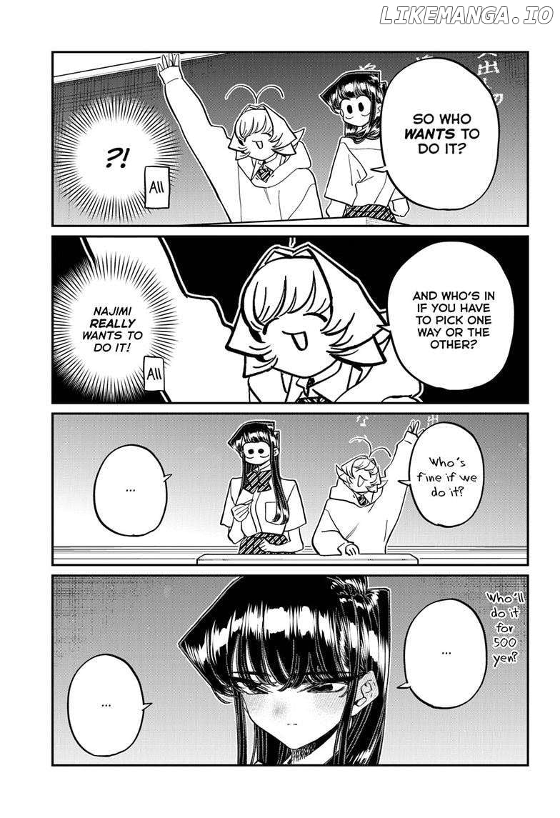 Komi-san wa Komyushou Desu Chapter 447 - page 3