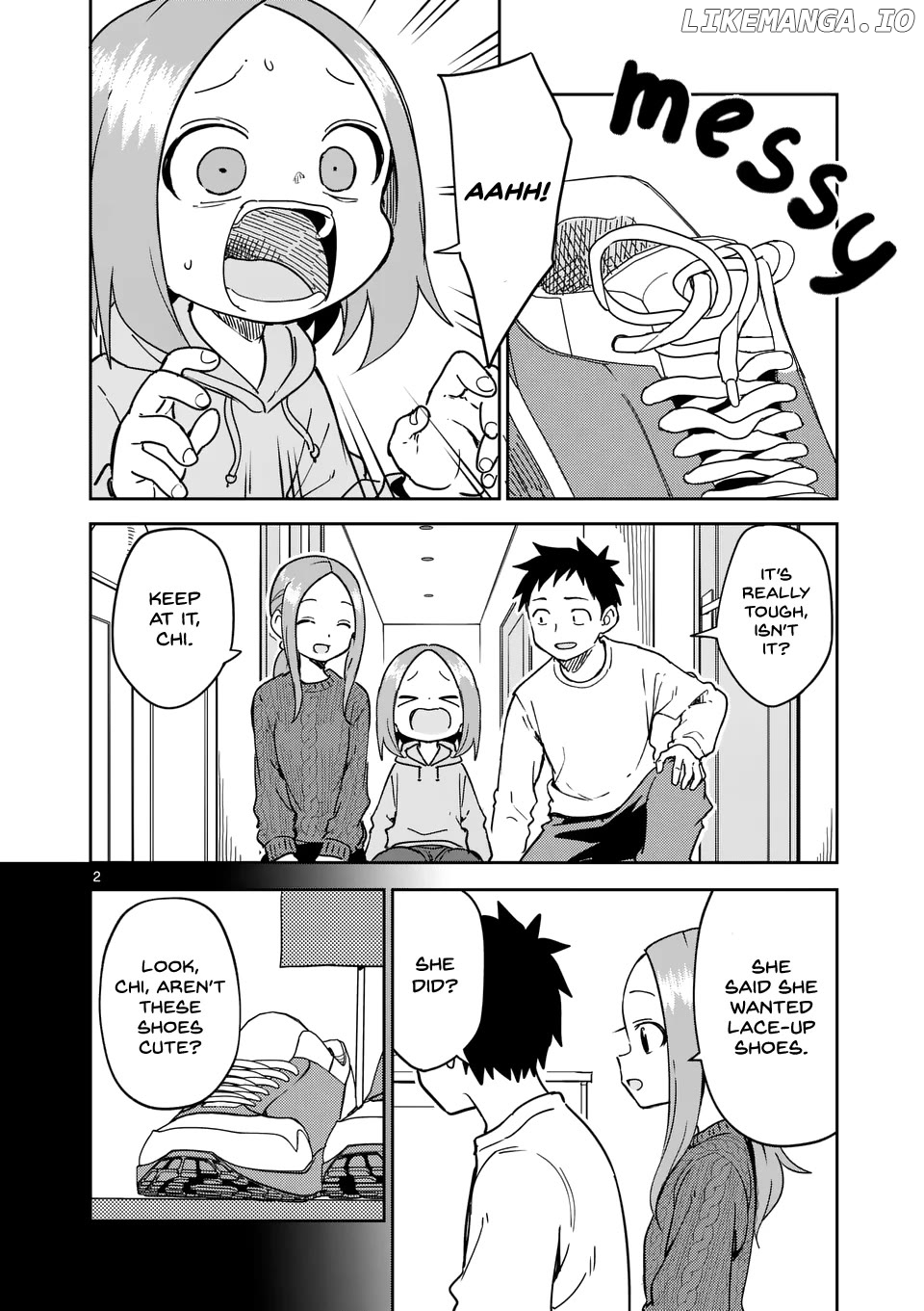 Karakai Jouzu no (Moto) Takagi-san Chapter 304 - page 2