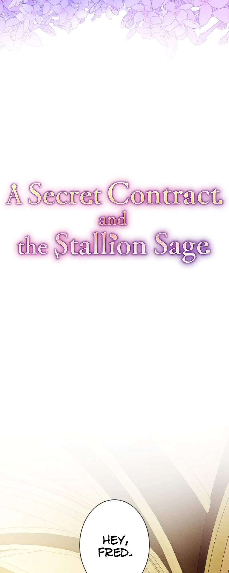 A Secret Contract and the Stallion Sage Chapter 38 - page 14