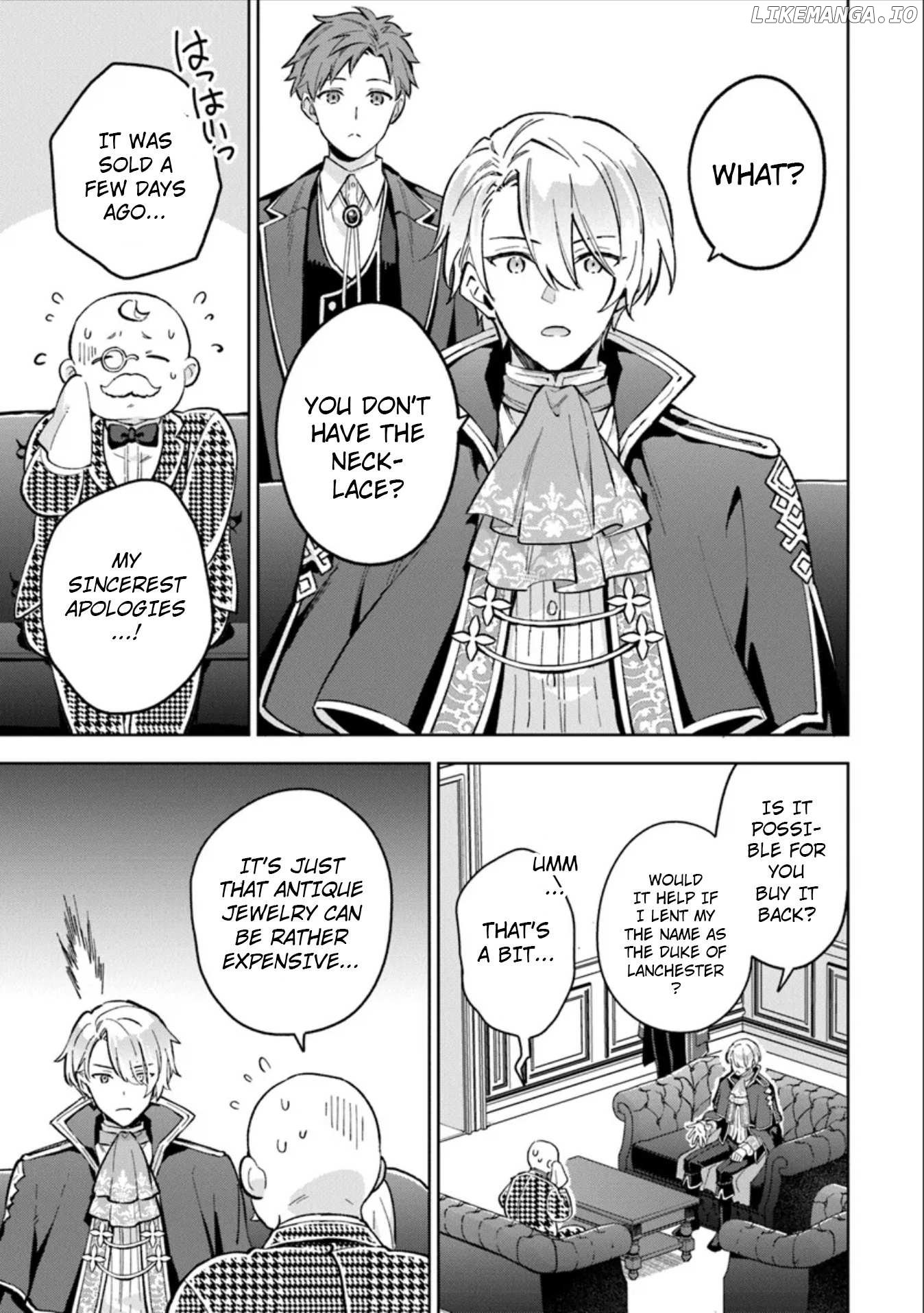 An Incompetent Woman Wants to Be a Villainess ~The Young Lady Who Married as a Substitute for Her Stepsister Didn't Notice the Duke's Doting~ Chapter 8 - page 13