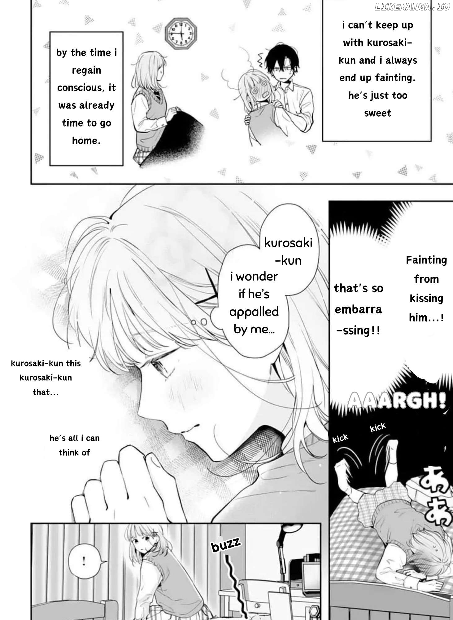 Kurosaki Wants Me All to Himself ~The Intense Sweetness of First Love~ Chapter 8.1 - page 4