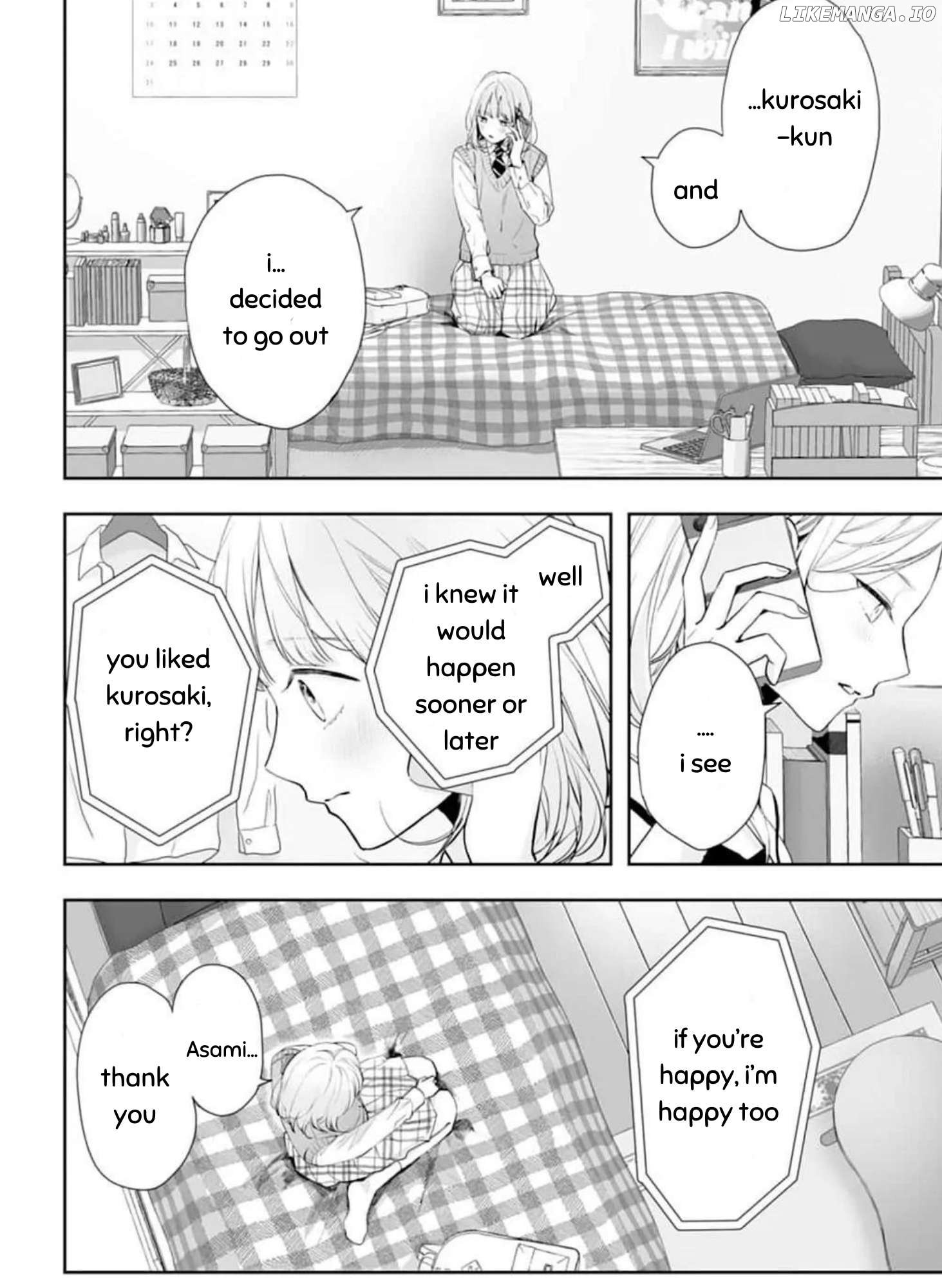 Kurosaki Wants Me All to Himself ~The Intense Sweetness of First Love~ Chapter 8.1 - page 6