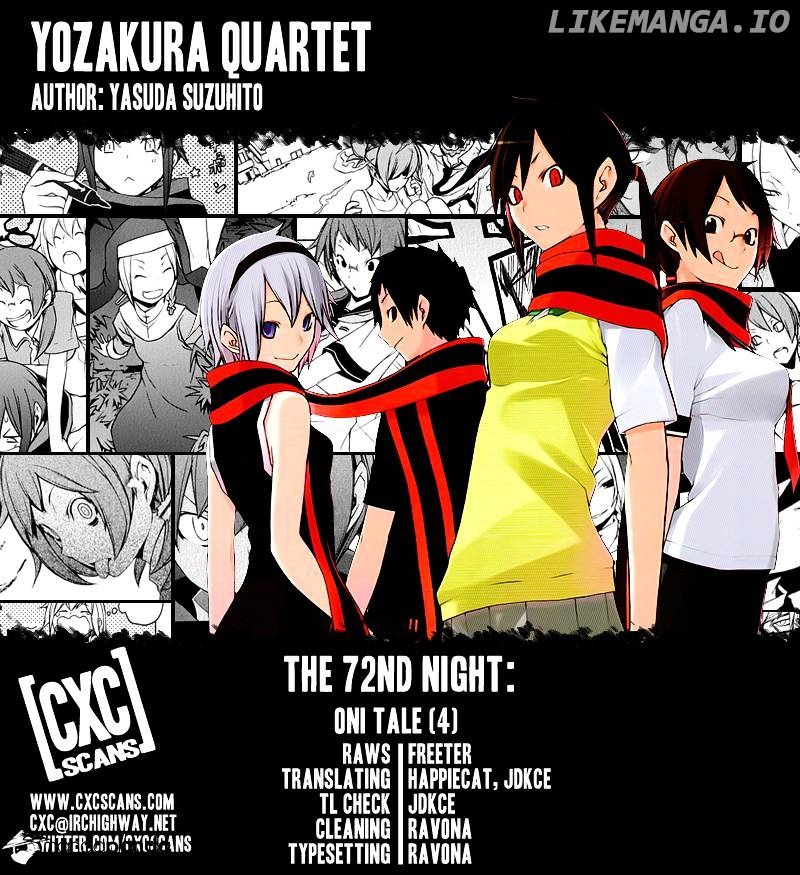 Yozakura Quartet chapter 72 - page 1