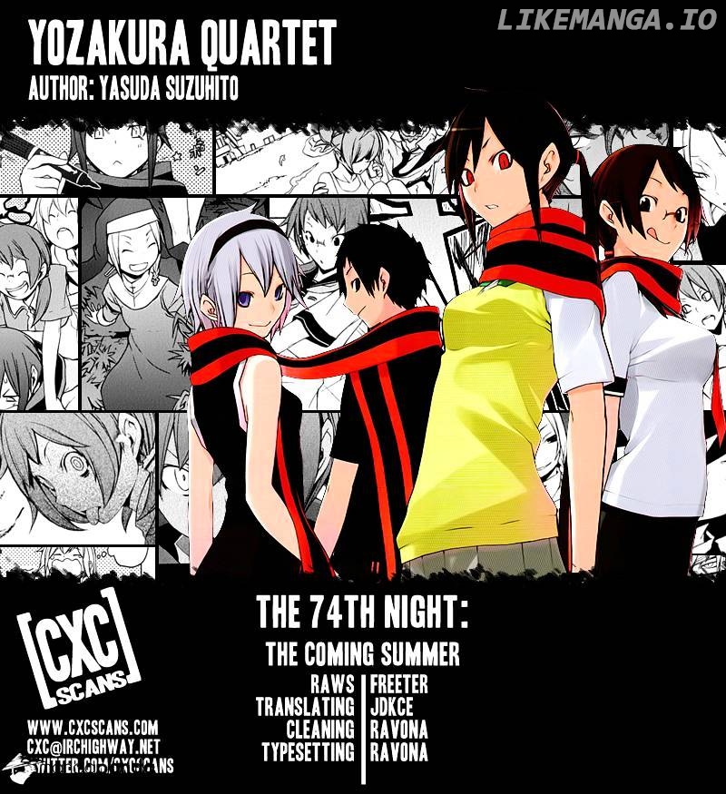 Yozakura Quartet chapter 74 - page 1