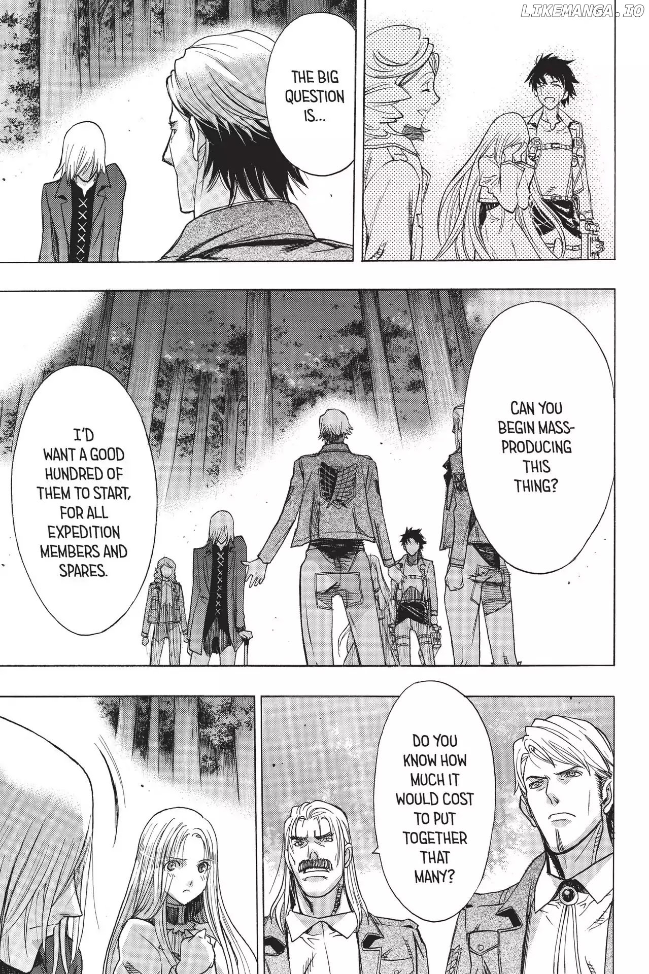 Shingeki no Kyojin - Before the Fall chapter 45 - page 49