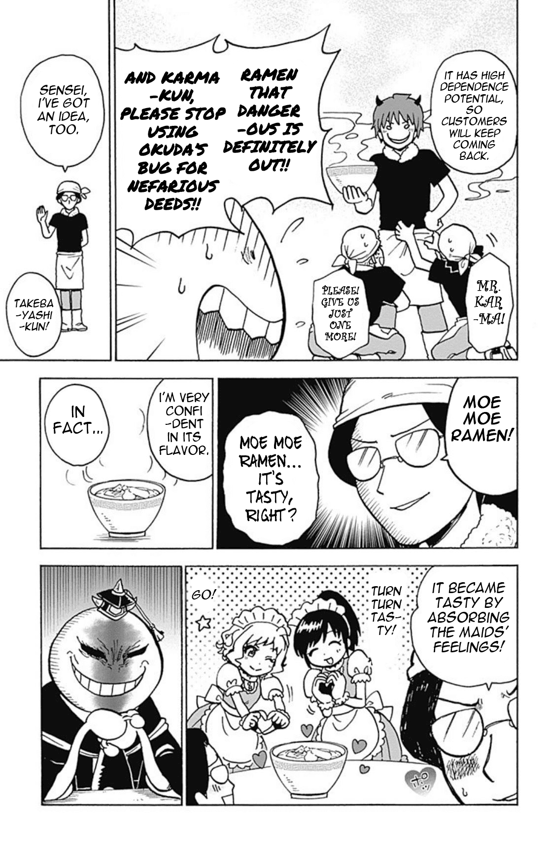 Ansatsu Kyoushitsu Spin-Off Koro-Sense Q! chapter 15 - page 17