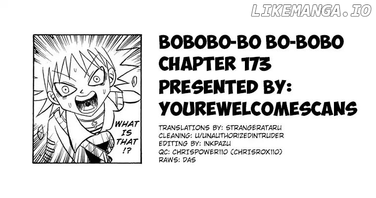 Bobobo-Bo Bo-Bobo chapter 173 - page 17