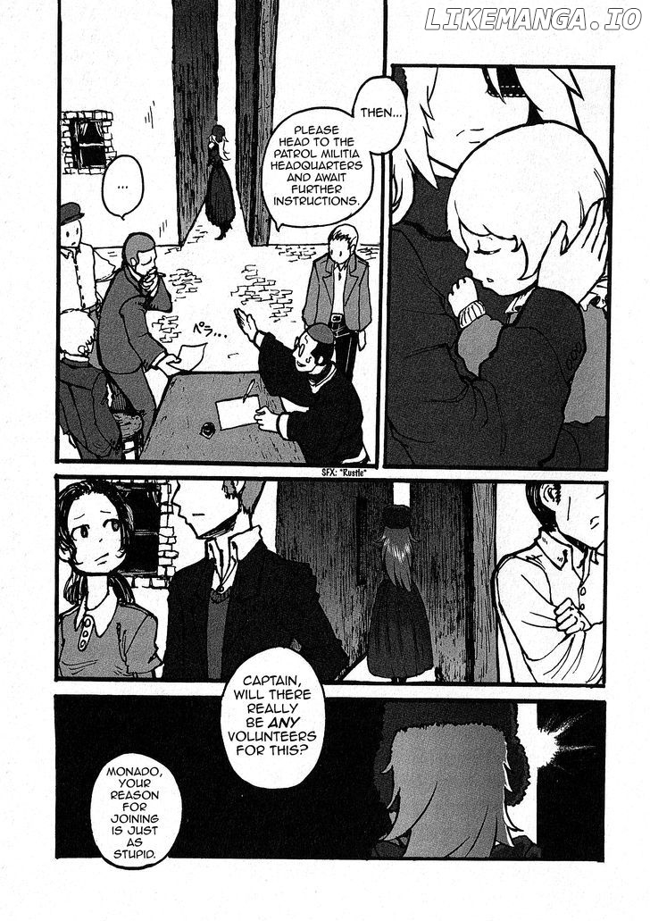 Groundless - Sekigan no Sogekihei chapter 2 - page 12