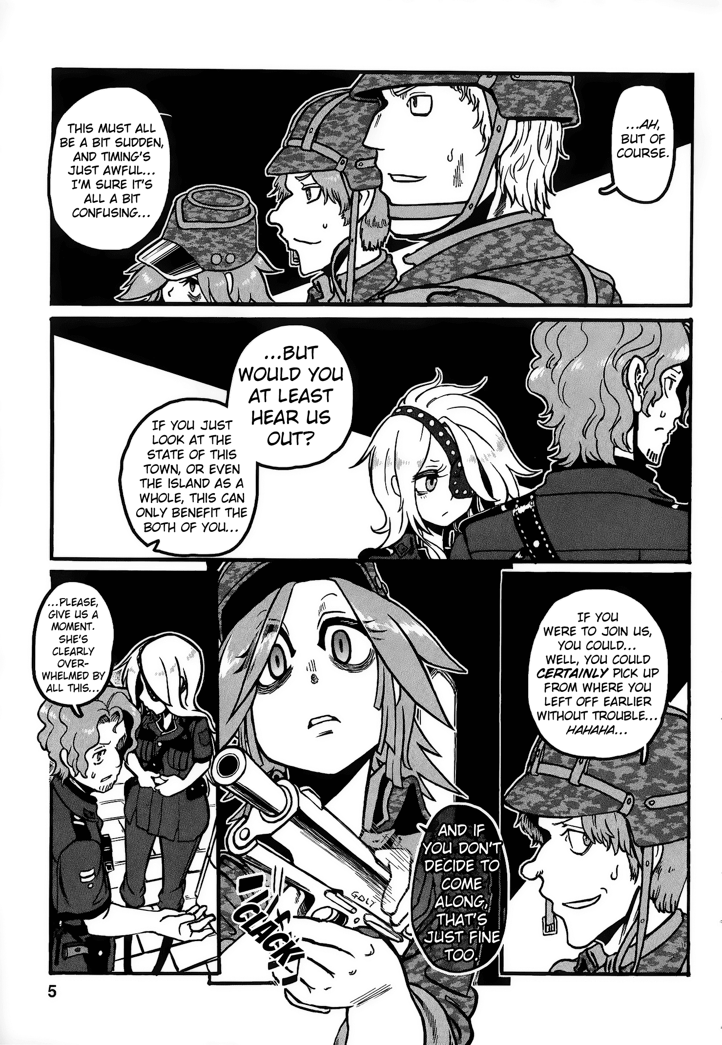 Groundless - Sekigan no Sogekihei chapter 22 - page 9