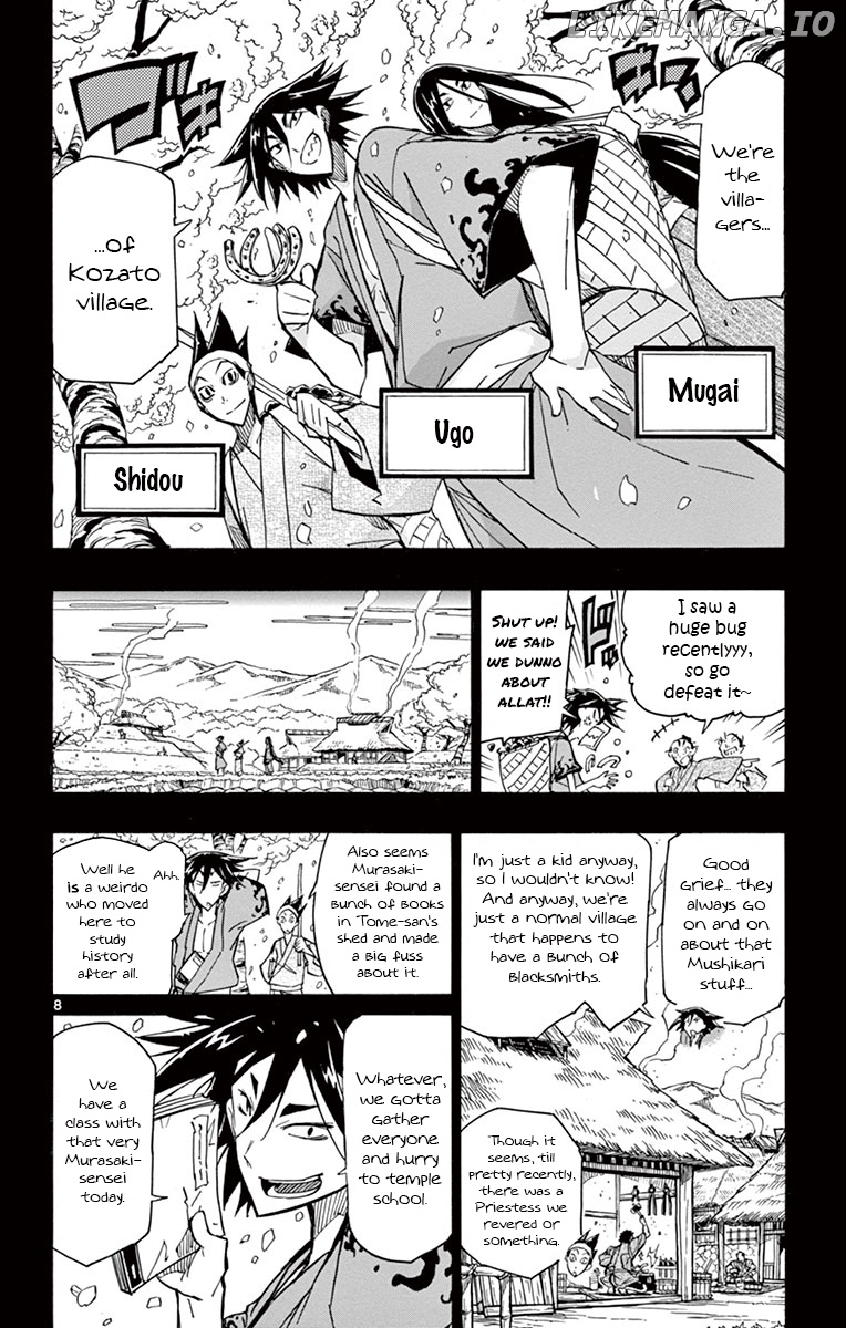 Joujuu Senjin!! Mushibugyo chapter 166 - page 8