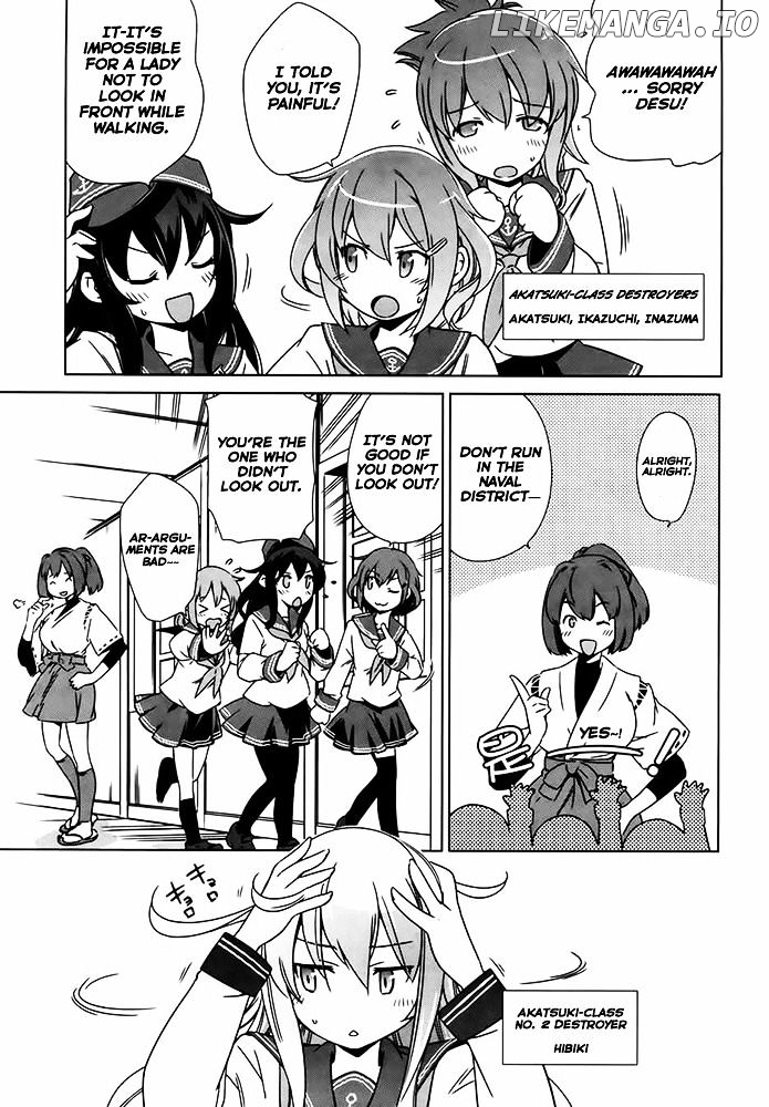 Kantai Collection - Kankore - Itsuka Shizuka na Umi de chapter 2 - page 6