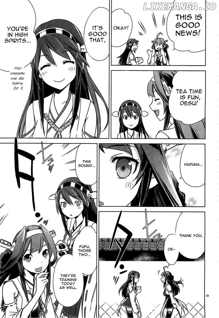 Kantai Collection - Kankore - Itsuka Shizuka na Umi de chapter 4 - page 4