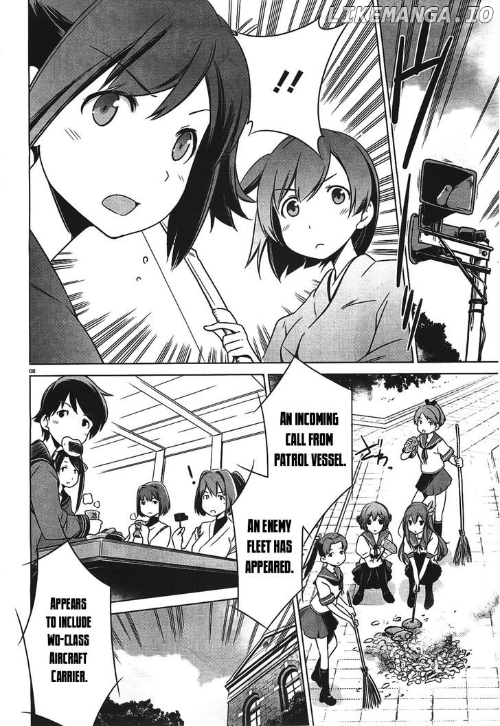 Kantai Collection - Kankore - Itsuka Shizuka na Umi de chapter 4 - page 8