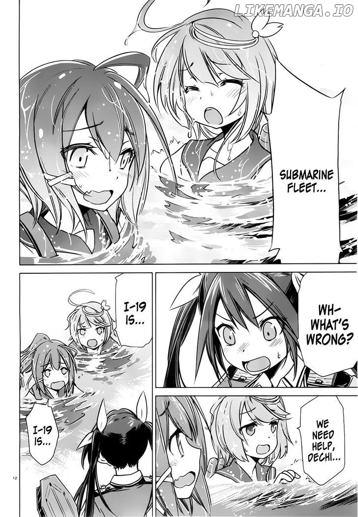 Kantai Collection - Kankore - Itsuka Shizuka na Umi de chapter 7 - page 12