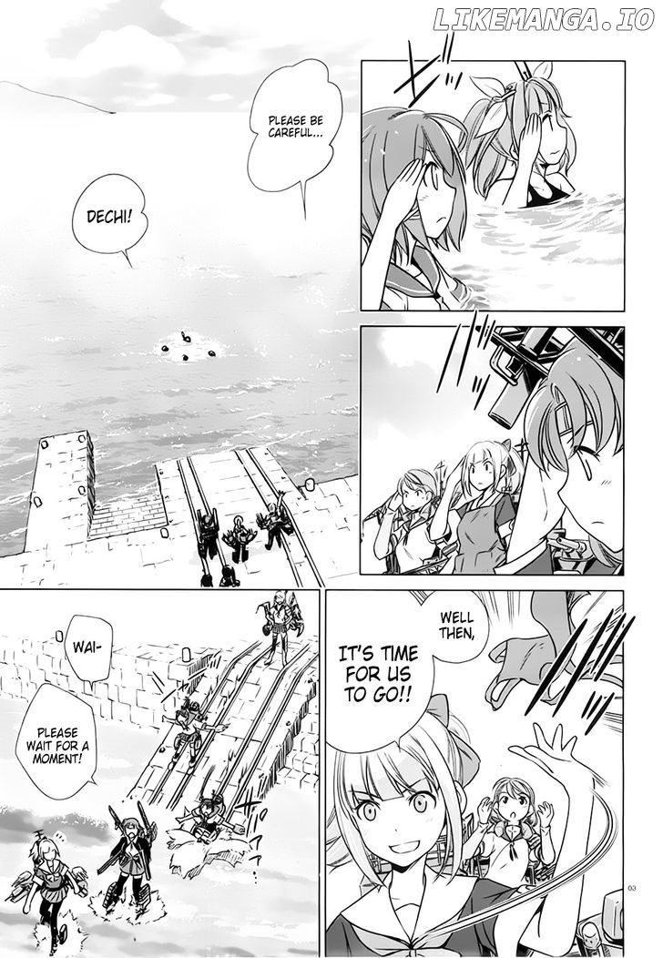 Kantai Collection - Kankore - Itsuka Shizuka na Umi de chapter 7 - page 3