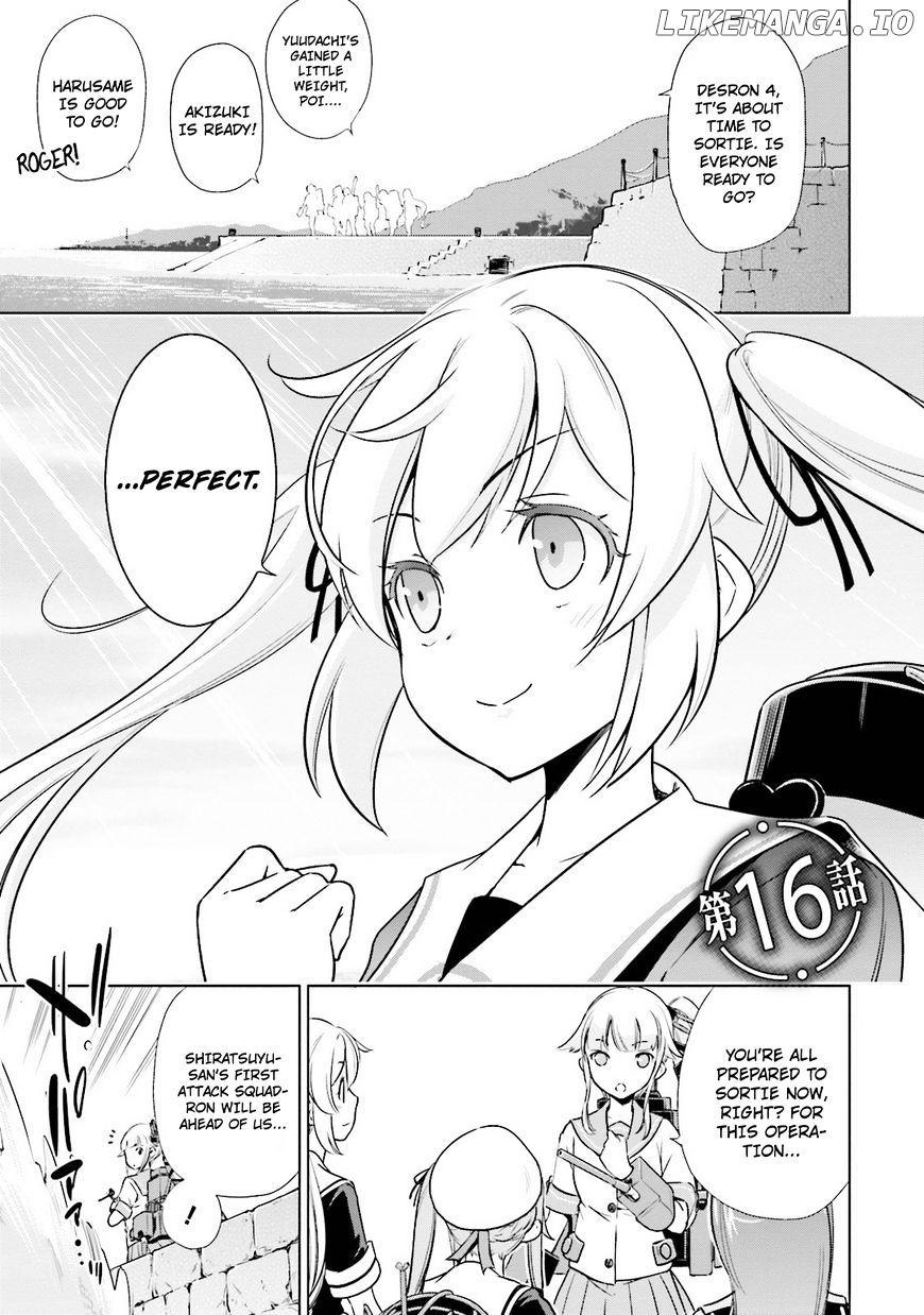 Kantai Collection - Kankore - Itsuka Shizuka na Umi de chapter 16 - page 1