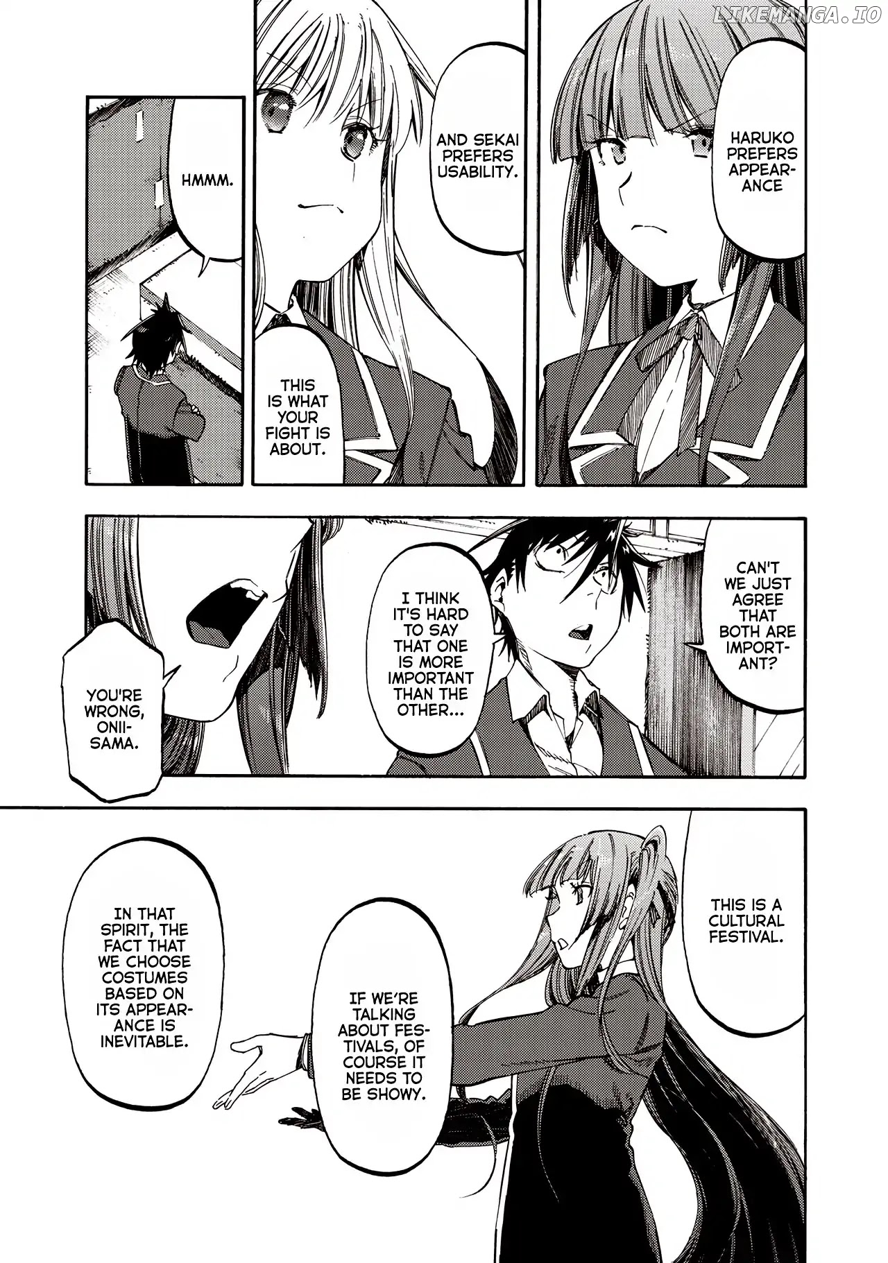 Monku no Tsukeyou ga Nai Rabukome chapter 34 - page 9