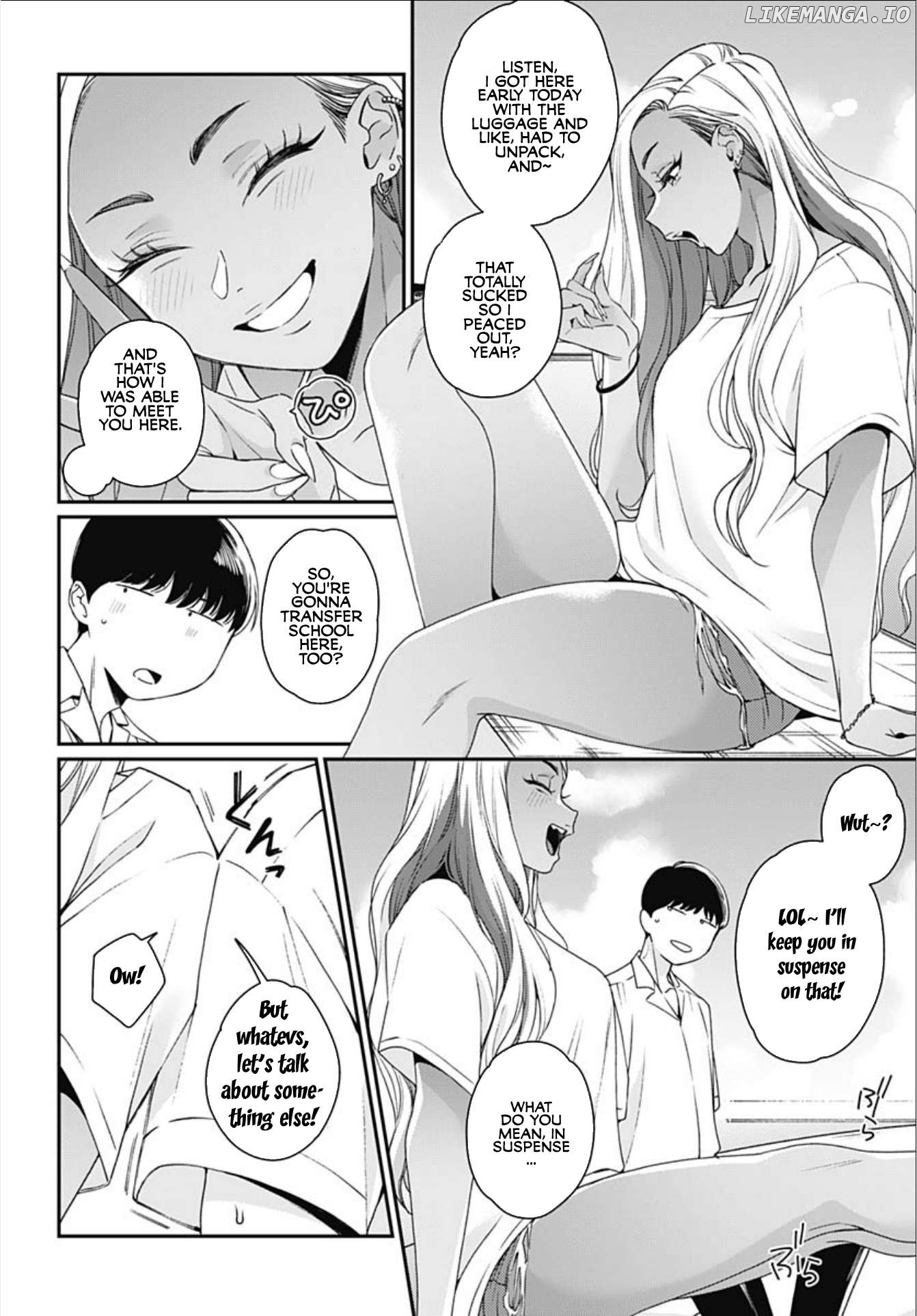 A Gyaru Childhood Friend Likes It Here Chapter 1 - page 8