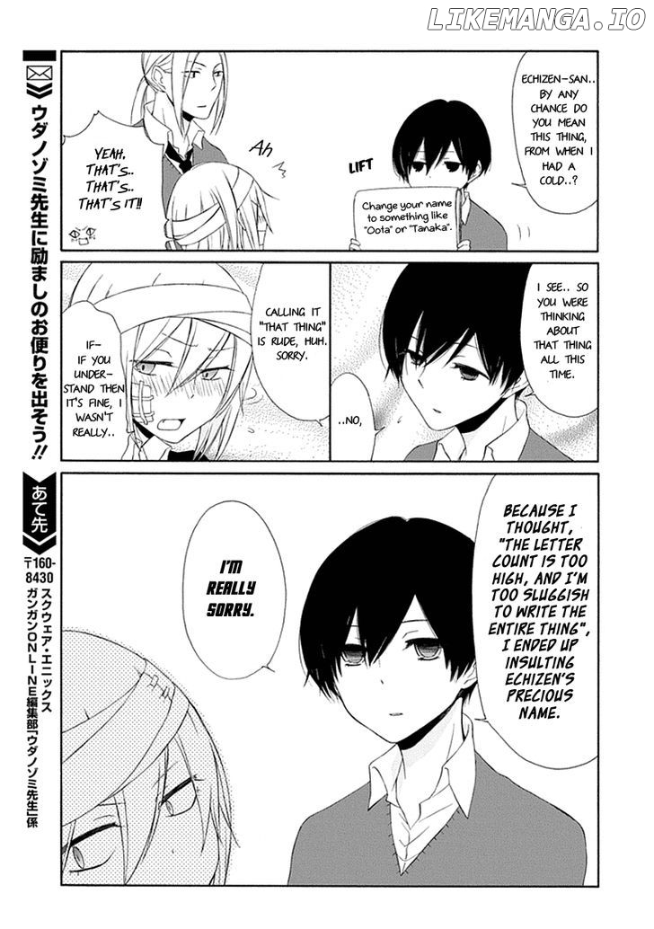 Tanaka-kun wa Itsumo Kedaruge chapter 13 - page 16