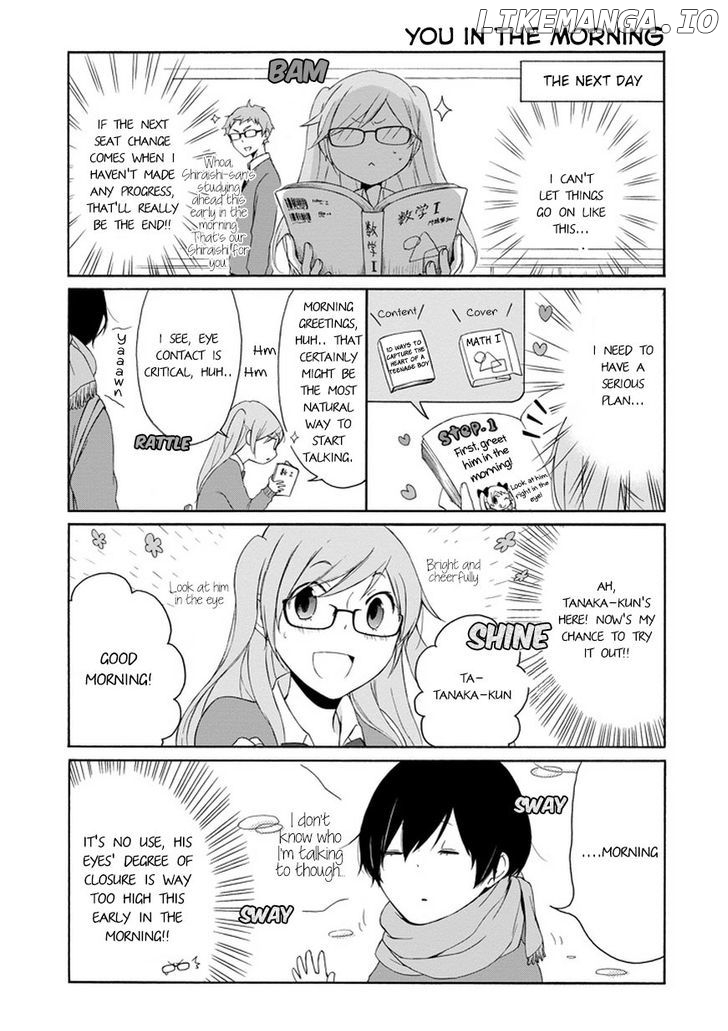 Tanaka-kun wa Itsumo Kedaruge chapter 38 - page 6