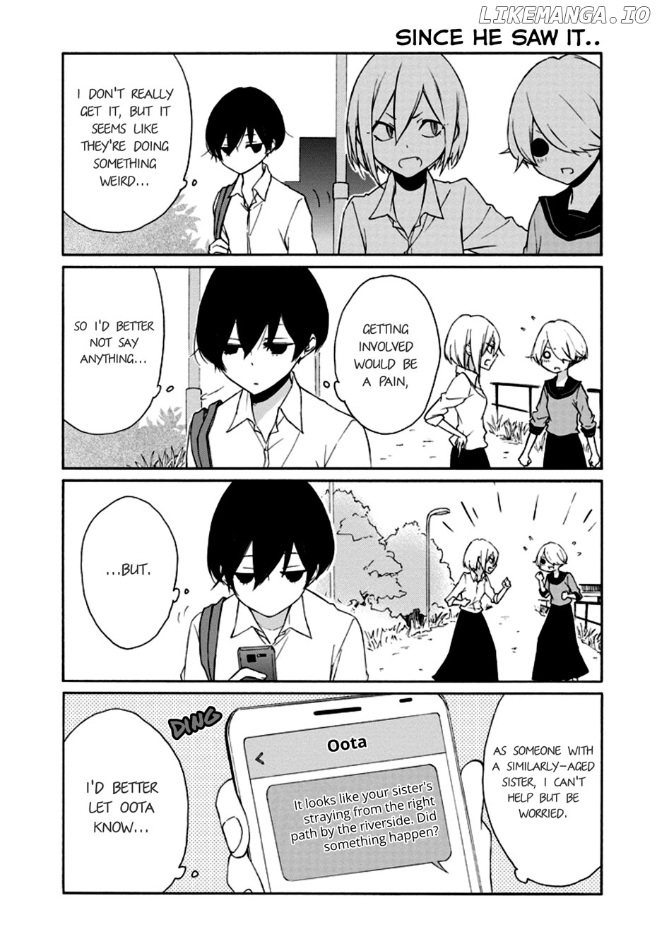 Tanaka-kun wa Itsumo Kedaruge chapter 74 - page 9