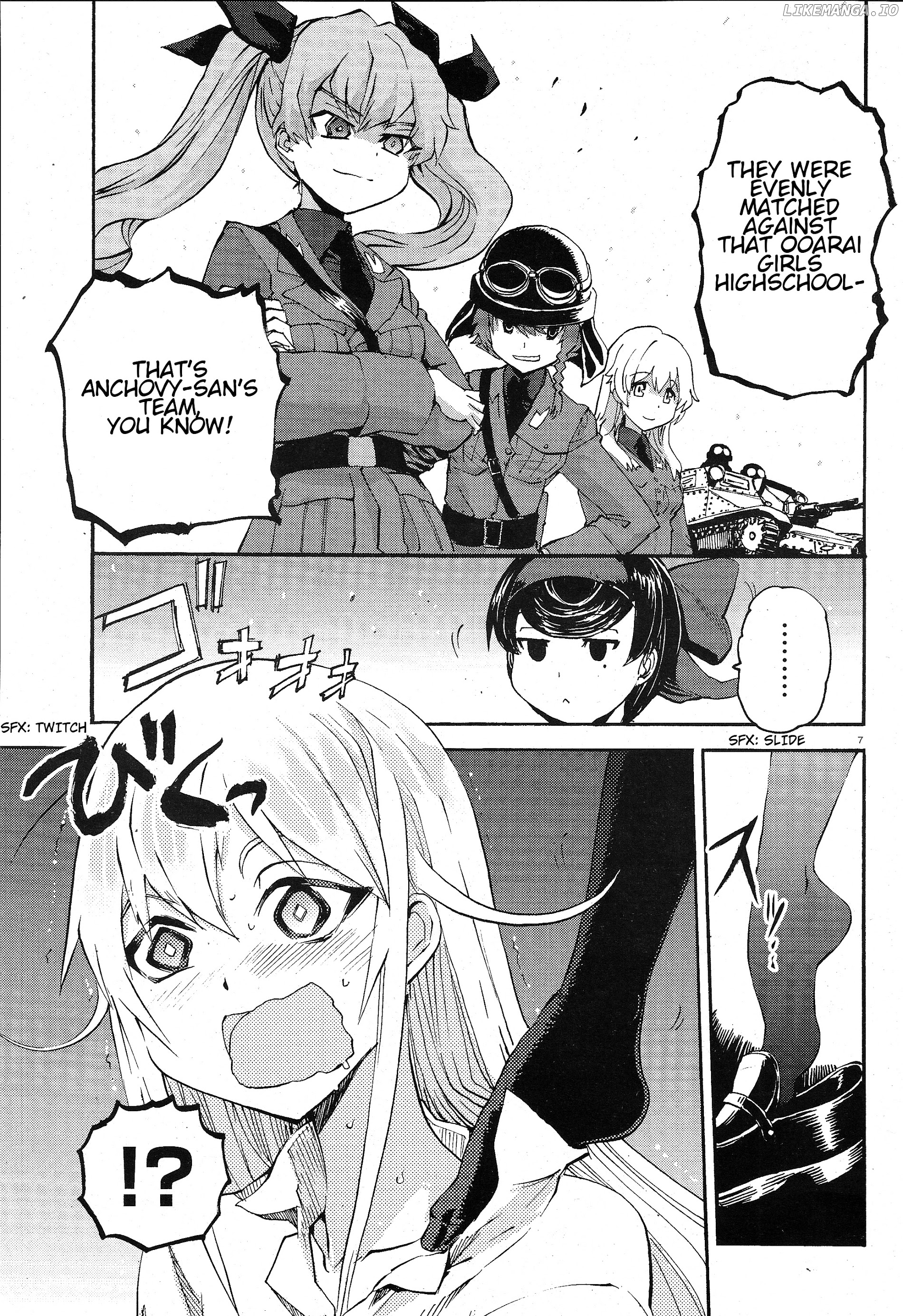 Girls Und Panzer - Ribbon no Musha chapter 1 - page 11