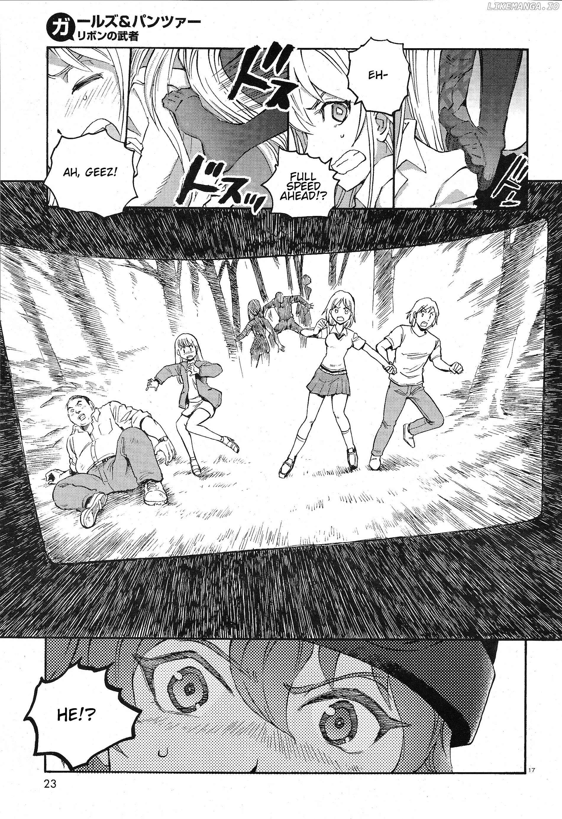 Girls Und Panzer - Ribbon no Musha chapter 1 - page 21