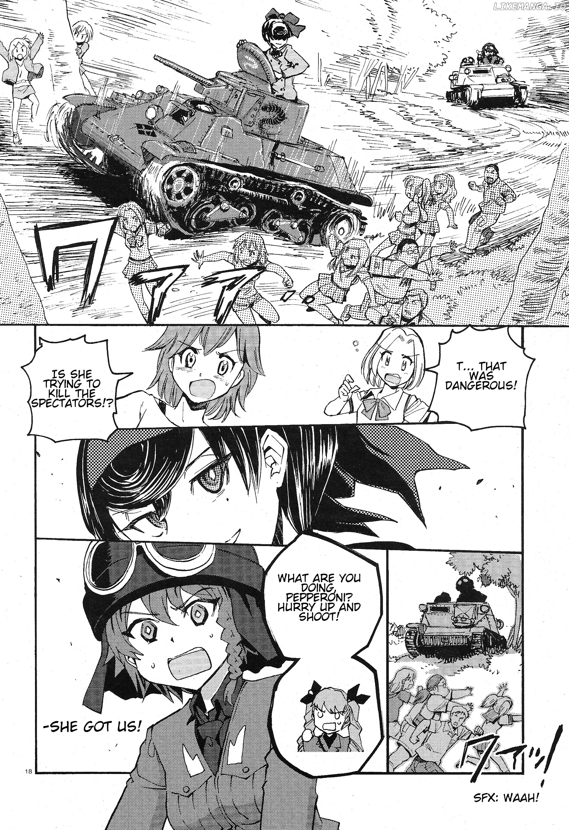 Girls Und Panzer - Ribbon no Musha chapter 1 - page 22