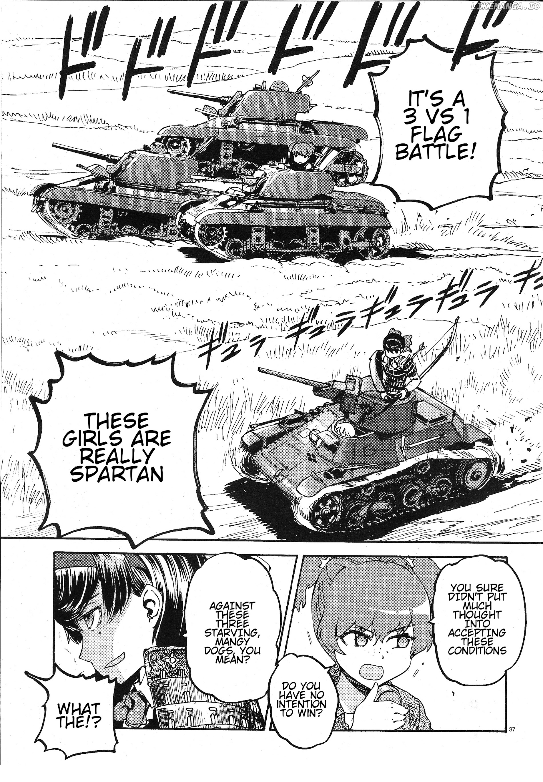 Girls Und Panzer - Ribbon no Musha chapter 3 - page 36