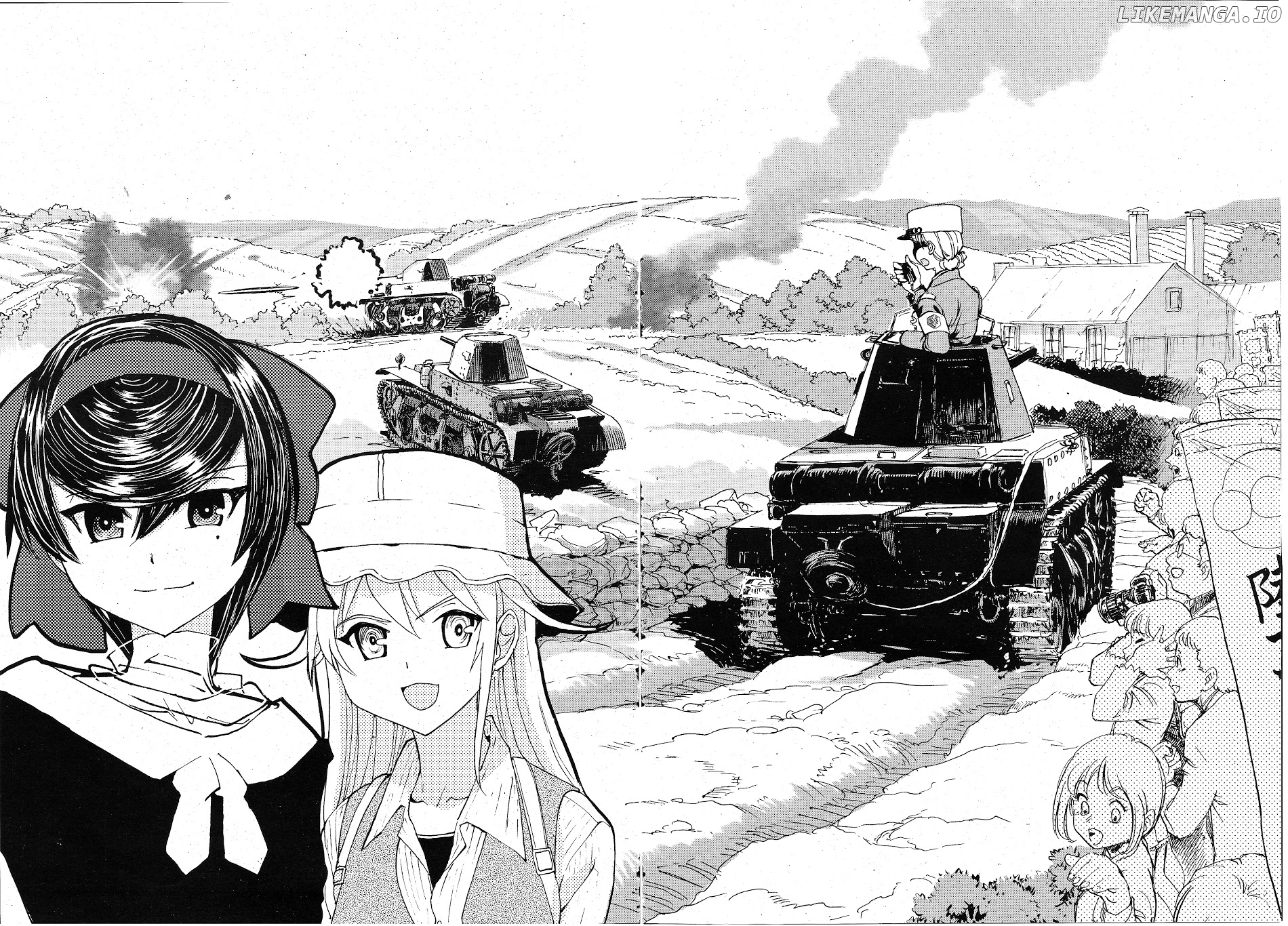 Girls Und Panzer - Ribbon no Musha chapter 5 - page 10