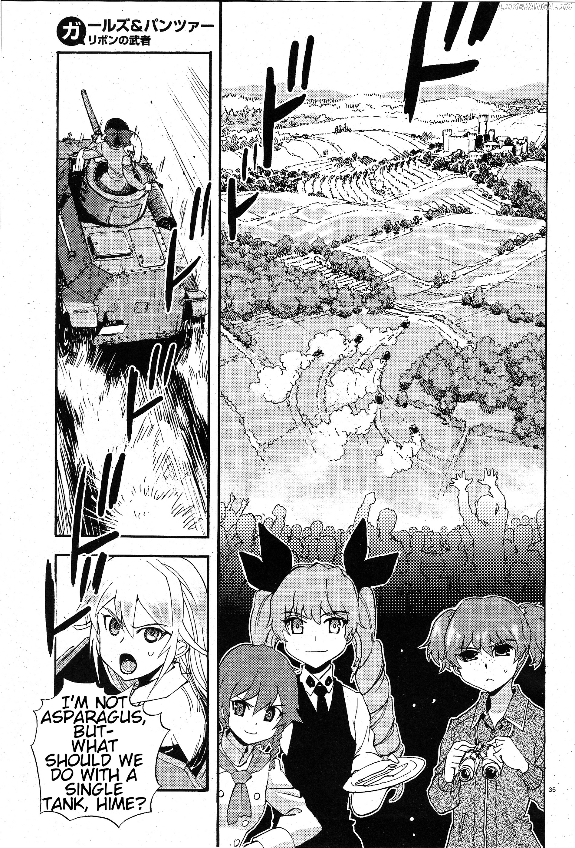 Girls Und Panzer - Ribbon no Musha chapter 5 - page 37