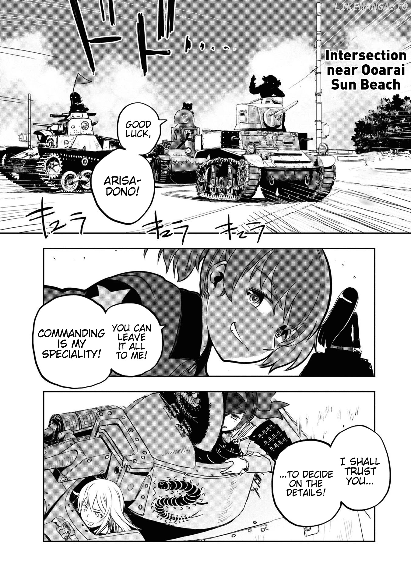 Girls Und Panzer - Ribbon no Musha chapter 61 - page 8