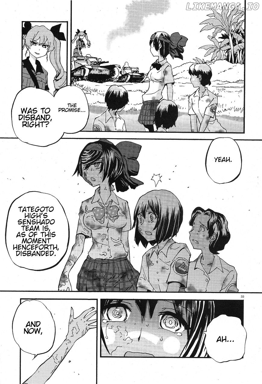 Girls Und Panzer - Ribbon no Musha chapter 14 - page 32