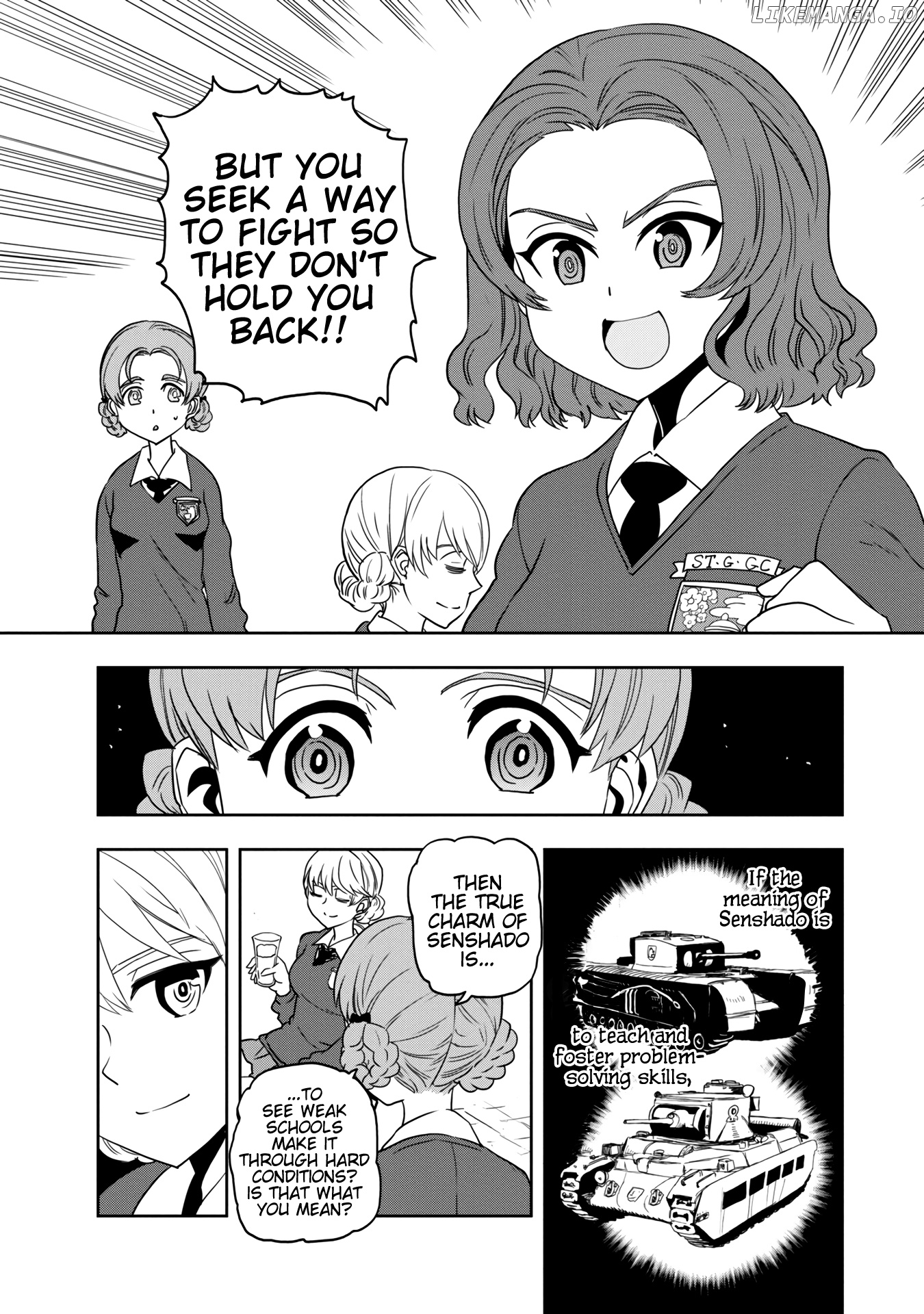 Girls Und Panzer - Ribbon no Musha chapter 59 - page 10