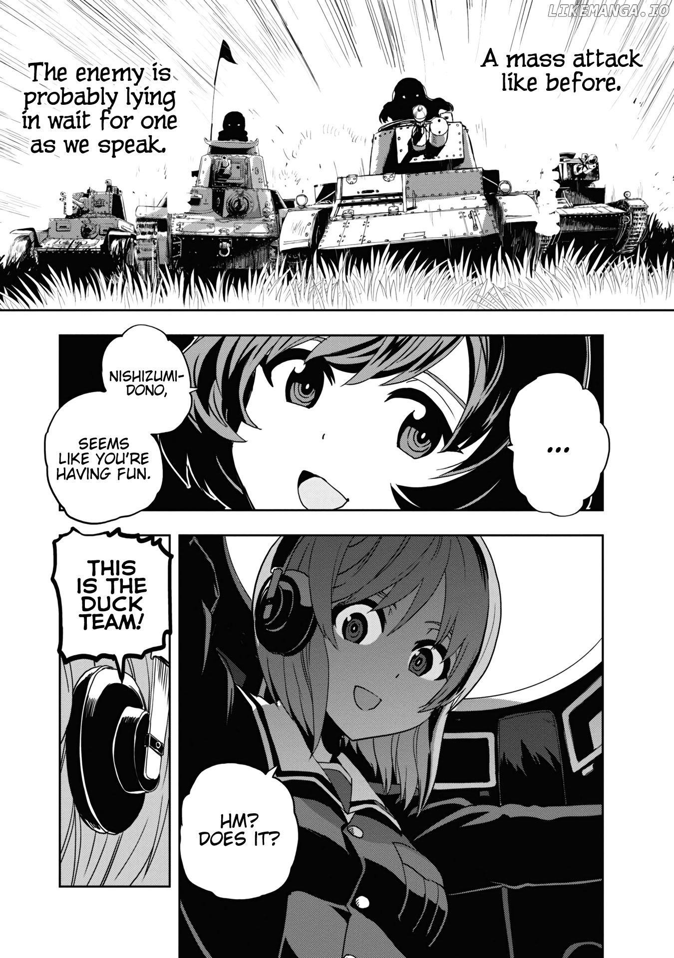 Girls Und Panzer - Ribbon no Musha chapter 59 - page 13