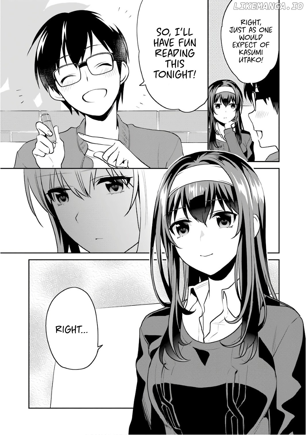 Saenai Kanojo no Sodatekata - Koisuru Metronome chapter 47 - page 18