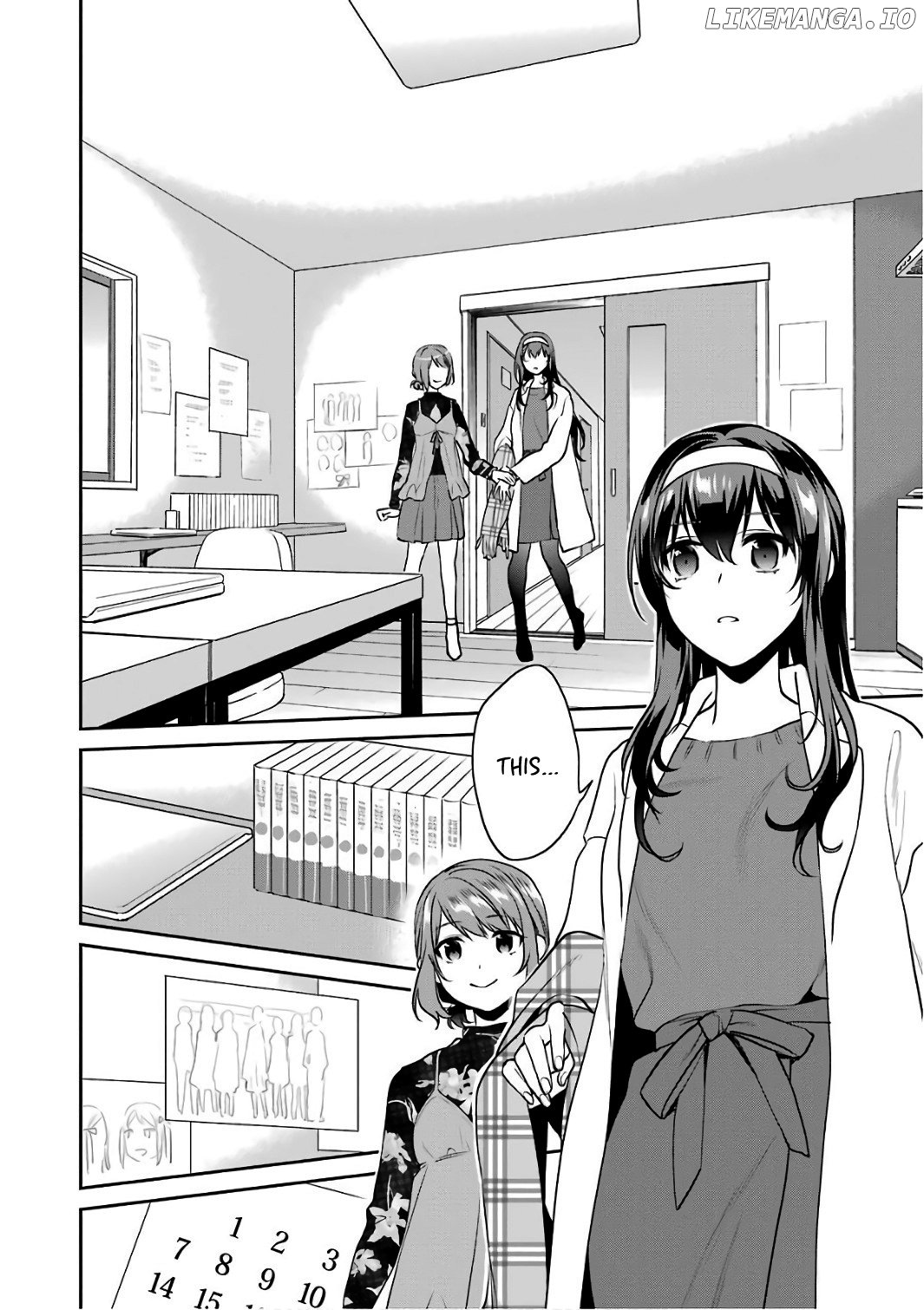 Saenai Kanojo no Sodatekata - Koisuru Metronome chapter 49 - page 22