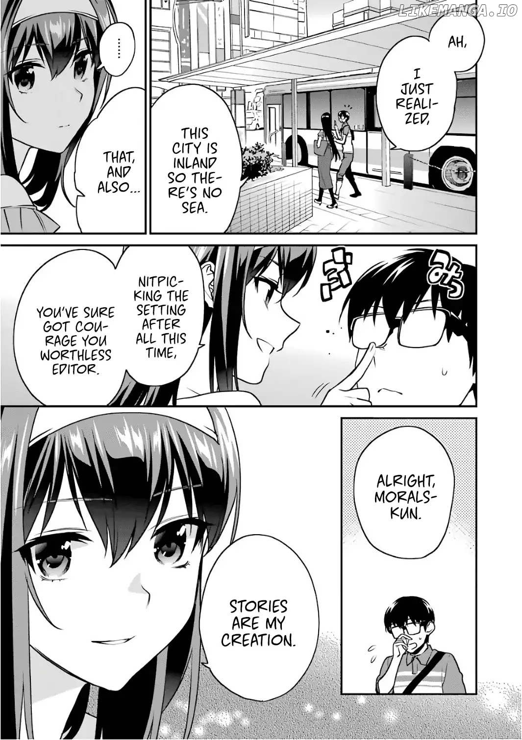 Saenai Kanojo no Sodatekata - Koisuru Metronome chapter 51.5 - page 4