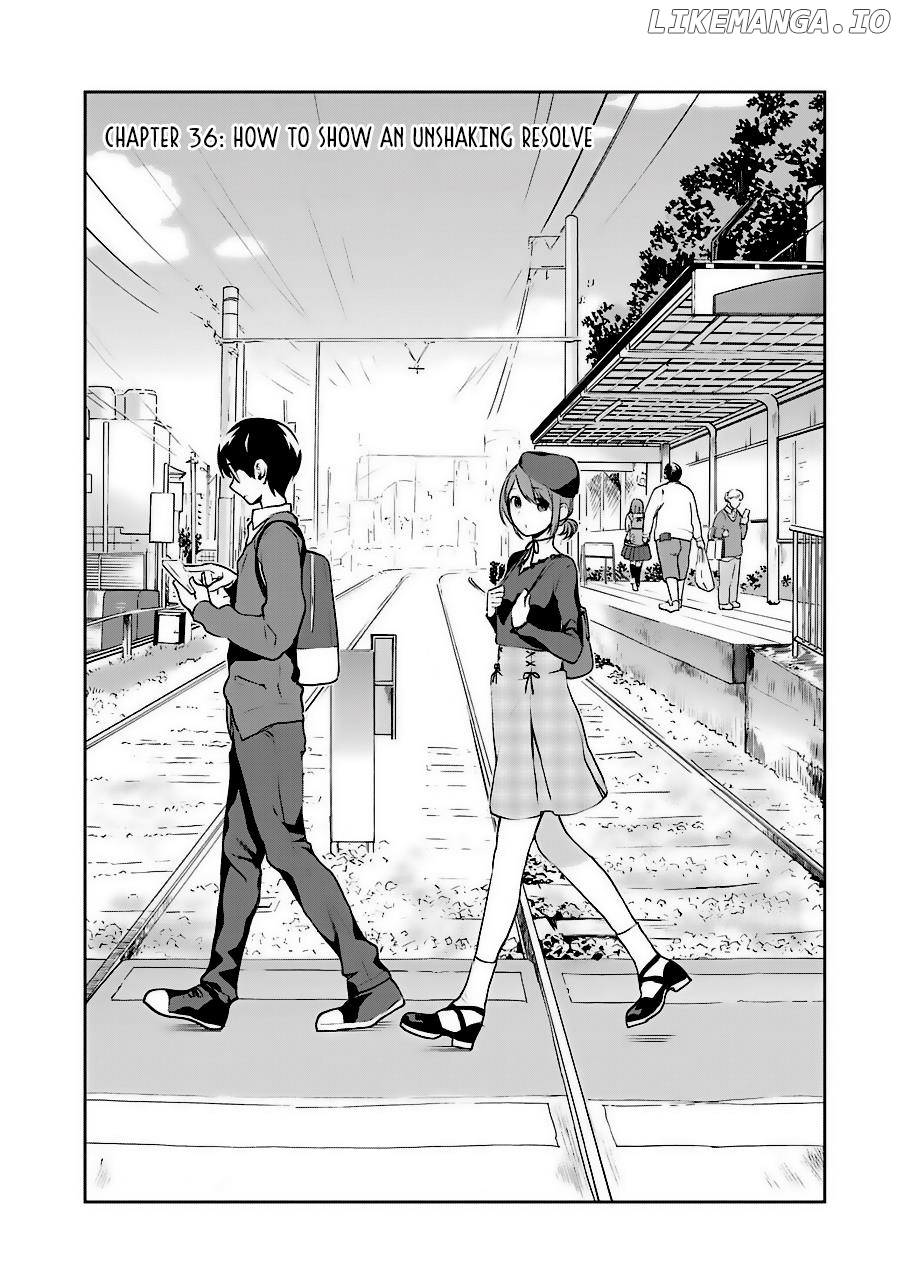 Saenai Kanojo no Sodatekata - Koisuru Metronome chapter 36 - page 2