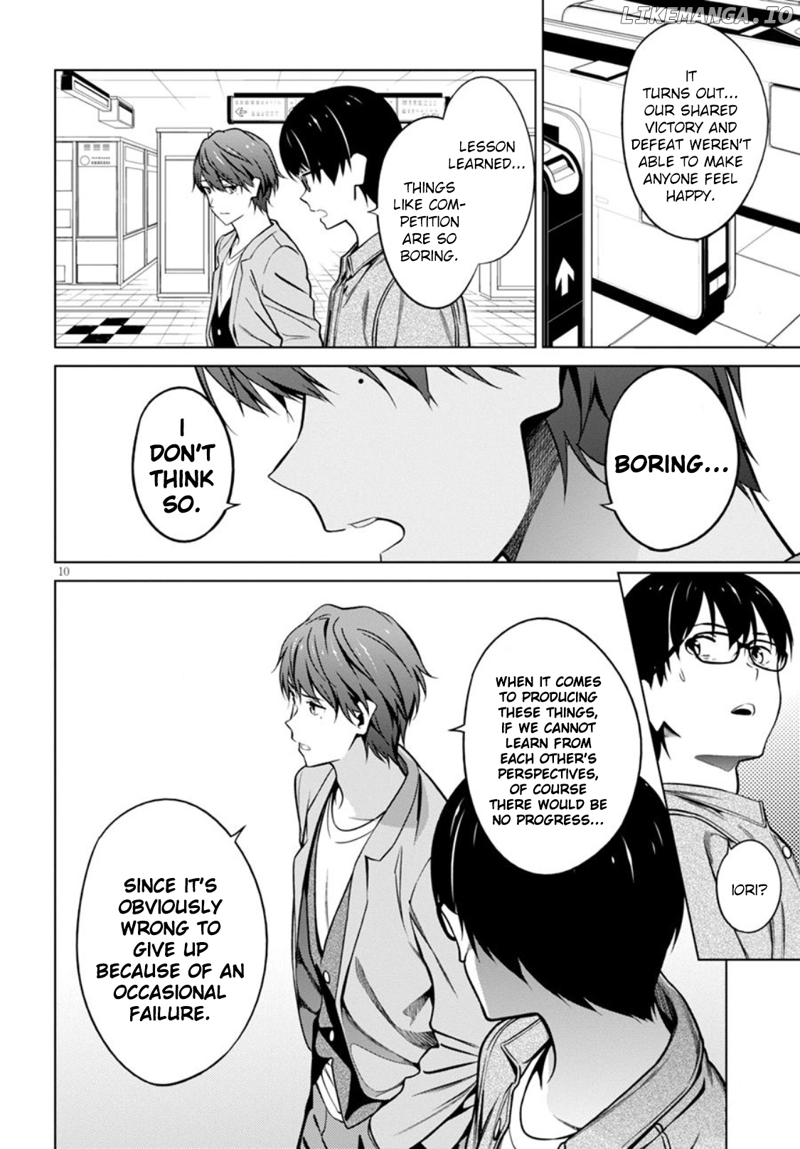 Saenai Kanojo no Sodatekata - Koisuru Metronome chapter 42 - page 9